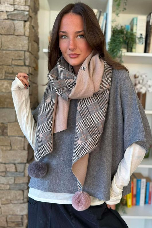 Ansell Scarf Mocha /20=